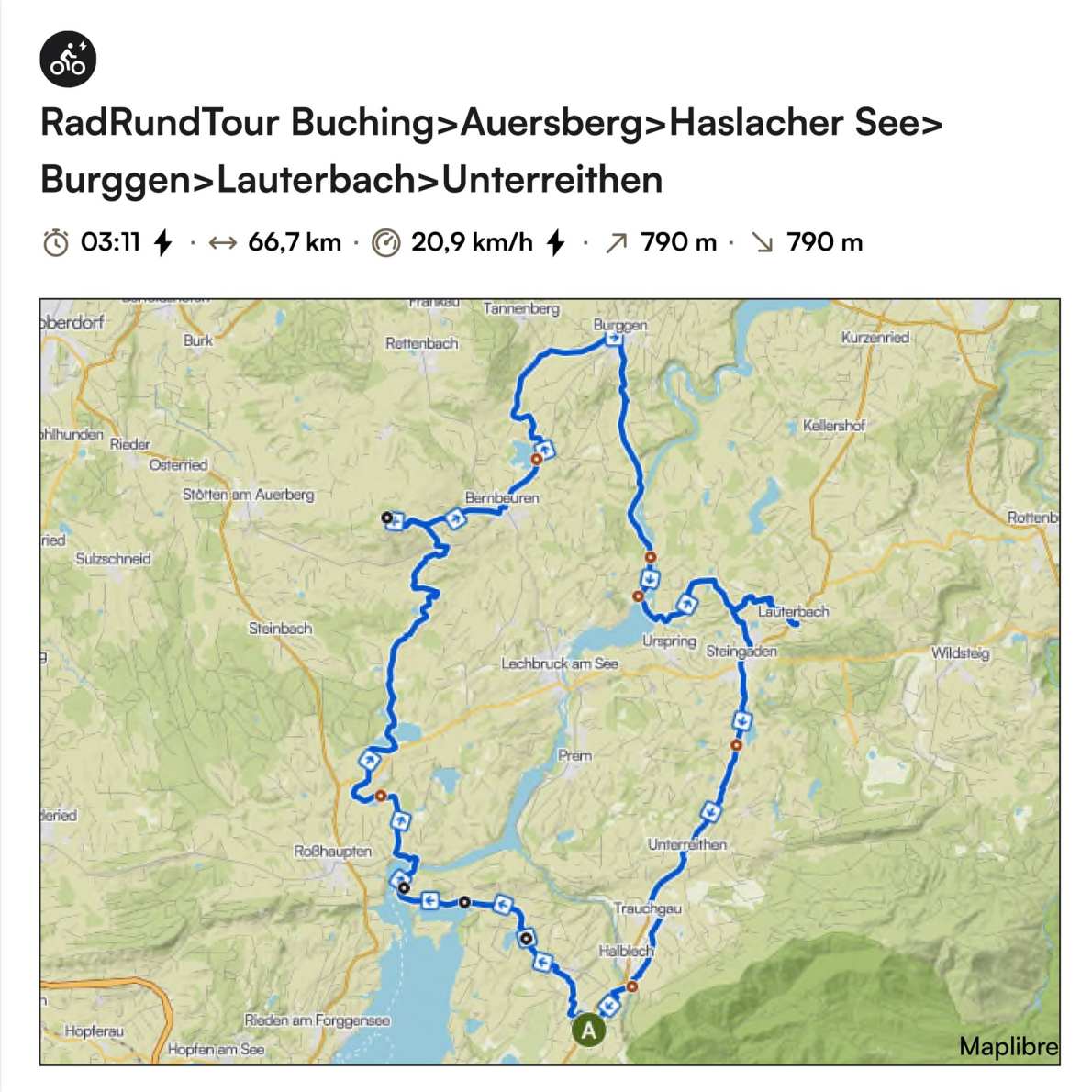 20260810_RadTour_Auersberg-Lauterbach_68km