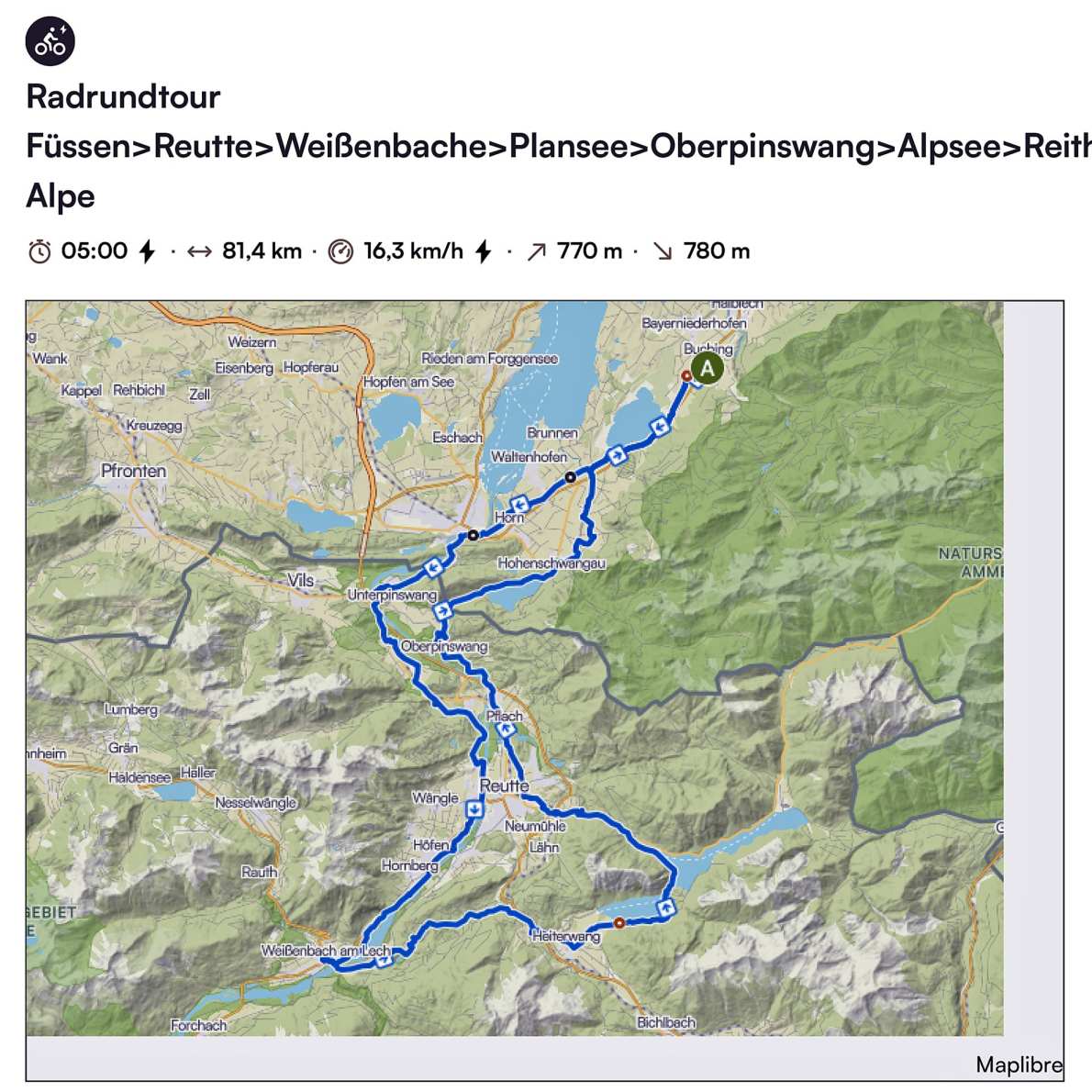 20261007_RadTour_Reutte-PlanSee-AlpSee_81km